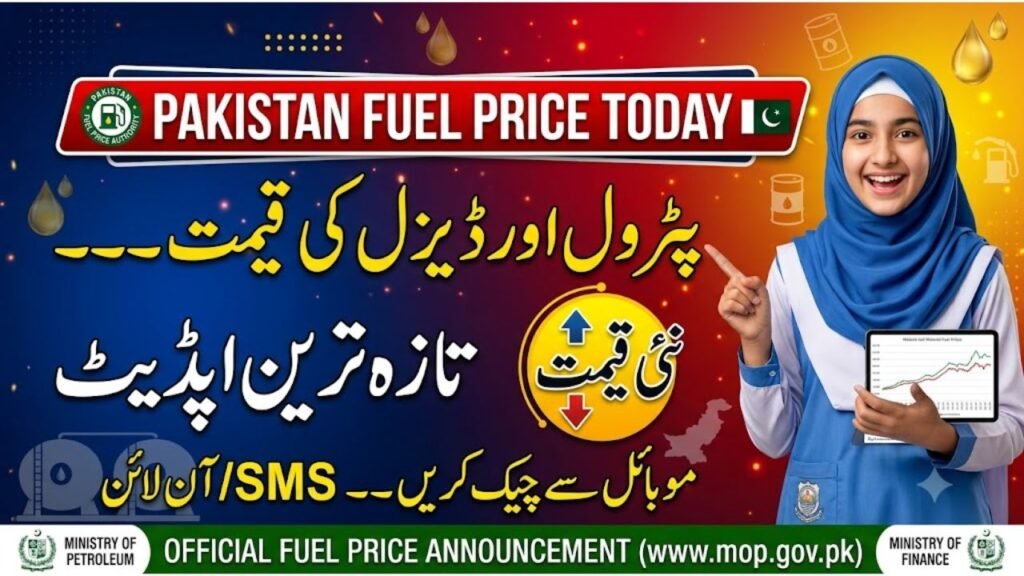 Petrol and Diesel Price in Pakistan Today
