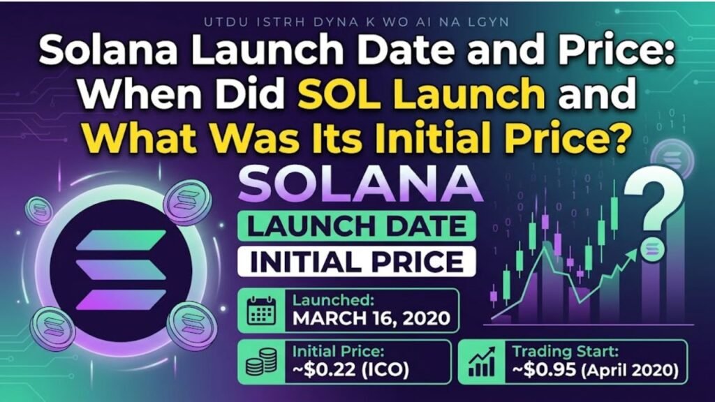 Solana Launch Date and Price