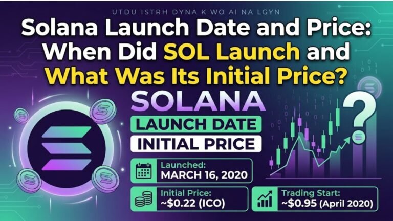 Solana Launch Date and Price