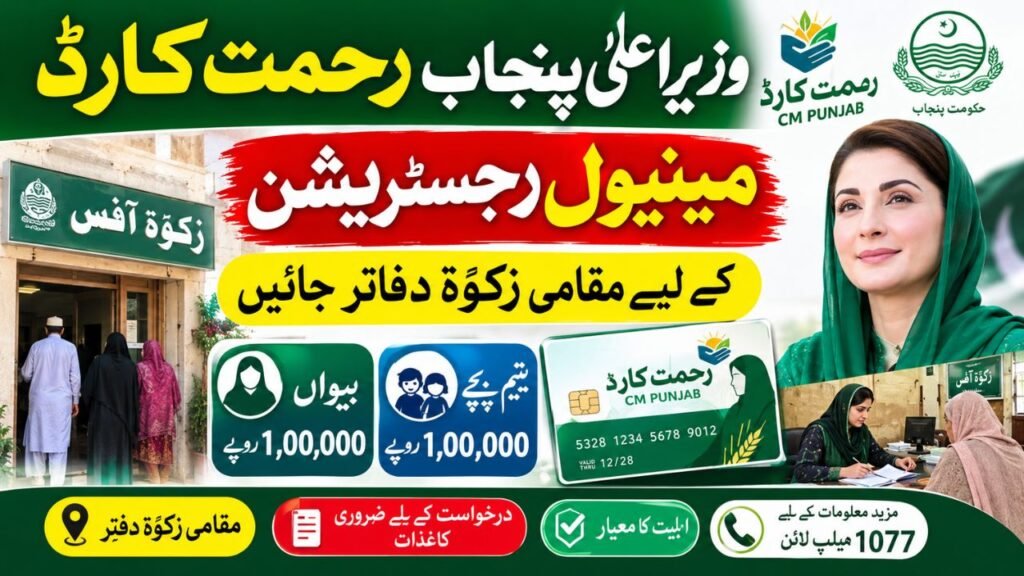 CM Punjab Rehmat Card