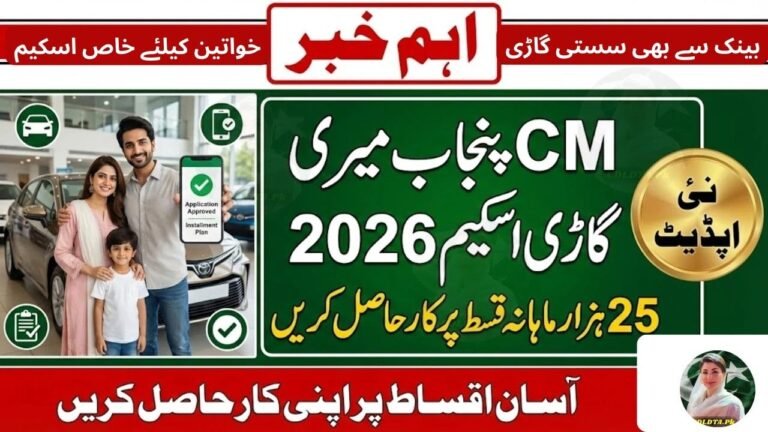 CM Punjab Meri Gari Scheme
