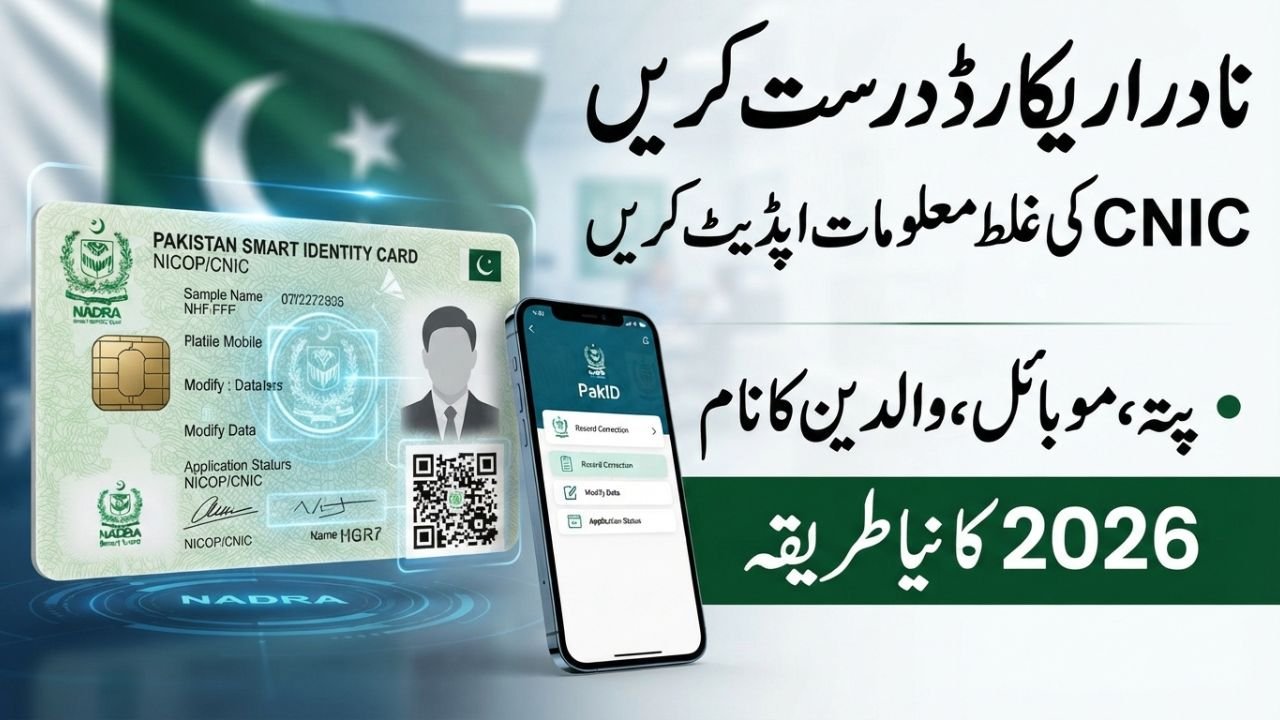 NADRA Record Correction 2026