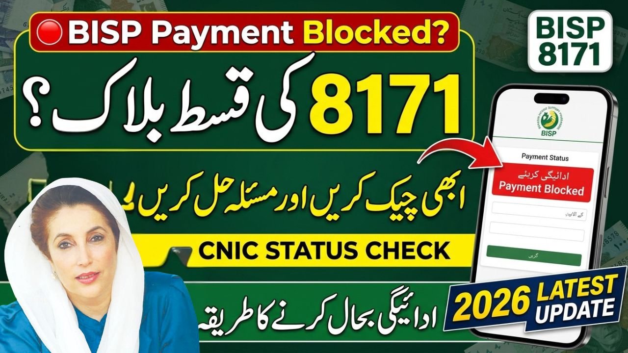 BISP 8171 Payment Blocked