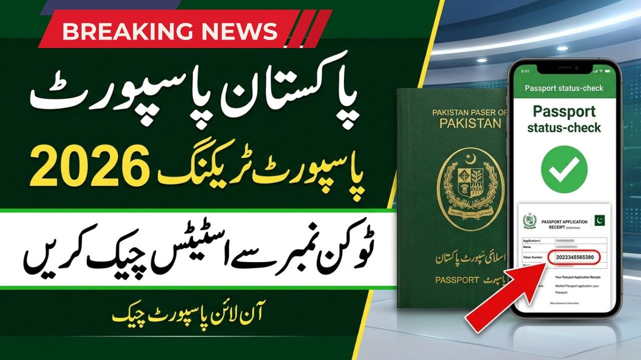 Passport Tracking Pakistan 2026