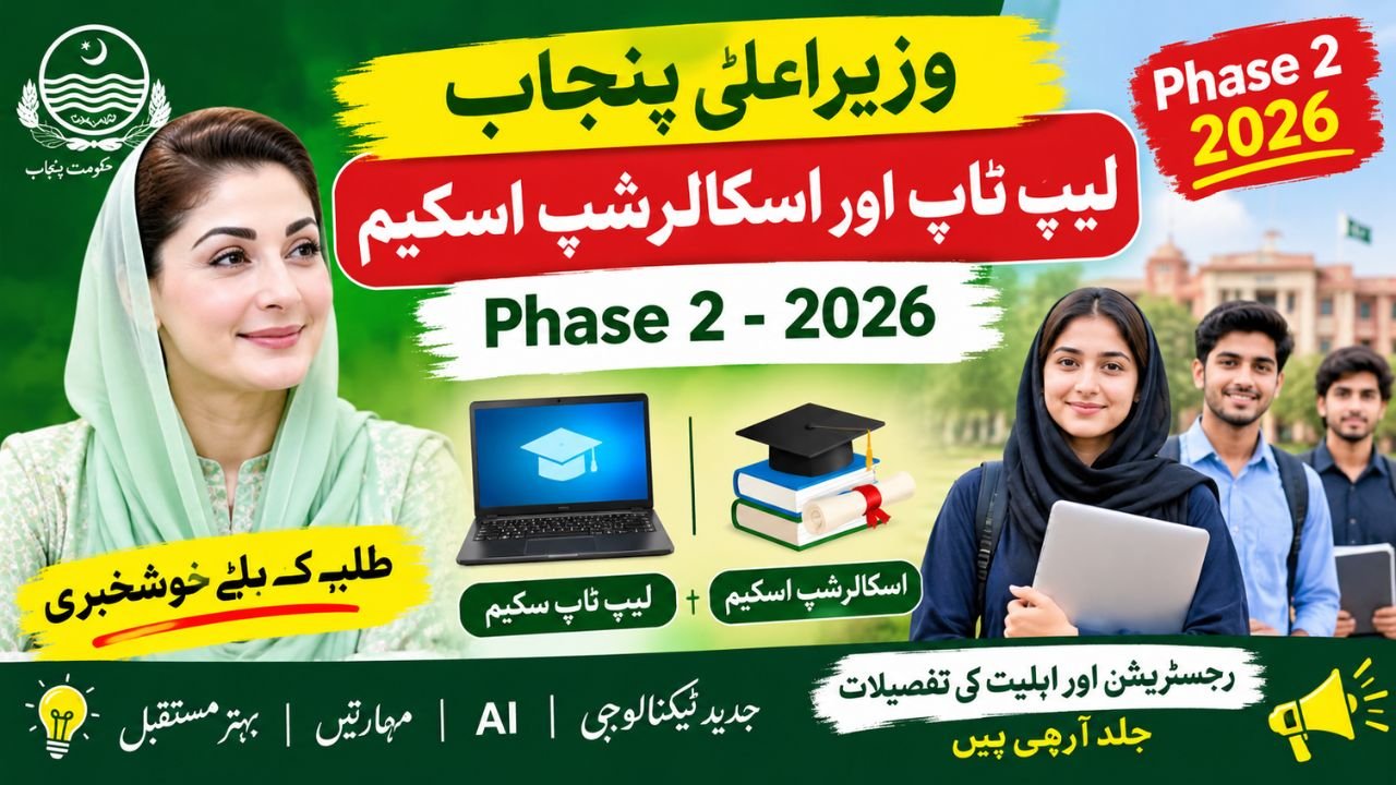 CM Punjab Laptop and Scholarship Scheme