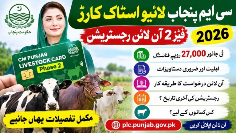 CM Punjab Livestock Card Phase 2