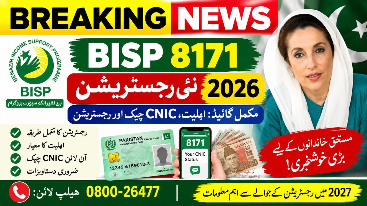 BISP 8171 New Registration