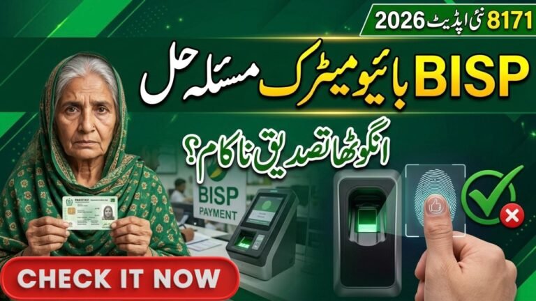 BISP 8171 Biometric Payment Problem Solution