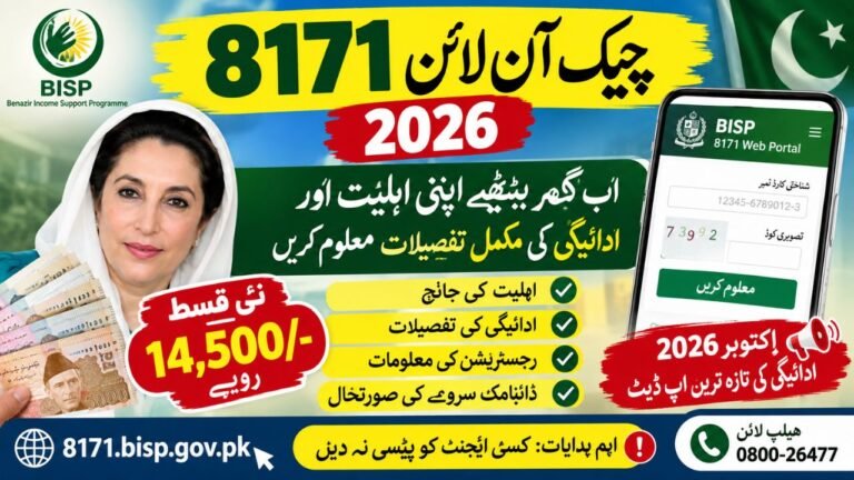 8171 Check Online CNIC 2026