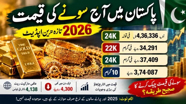 Gold Price in Pakistan Today