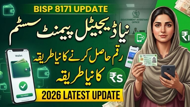 8171 BISP New Digital Payment System